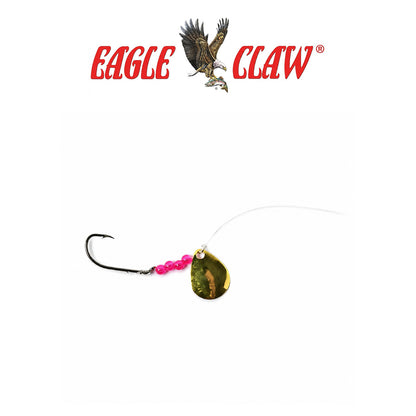 Eagle Claw 2-Way Gold Spinner for Freshwater & Light Saltwater Fishing