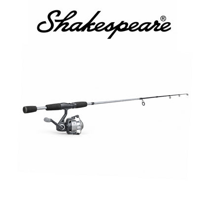 Shakespeare Navigator 6' Spinning Reel and Fishing Rod Combo 30 Size Grey