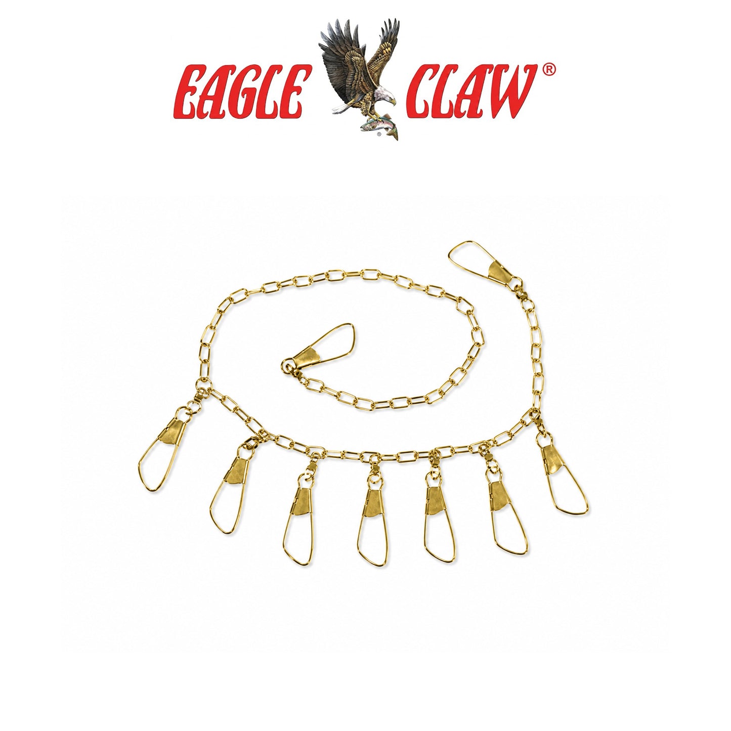Eagle Claw 60" Durable Metal Chain Fish Stringer