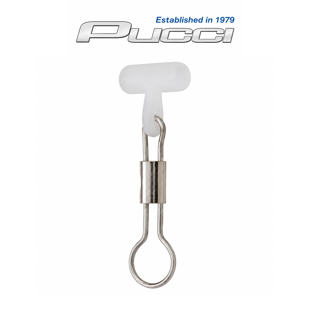 PUCCI Premium Sliding Swivels with Connecting Link – Small, 2-Pack