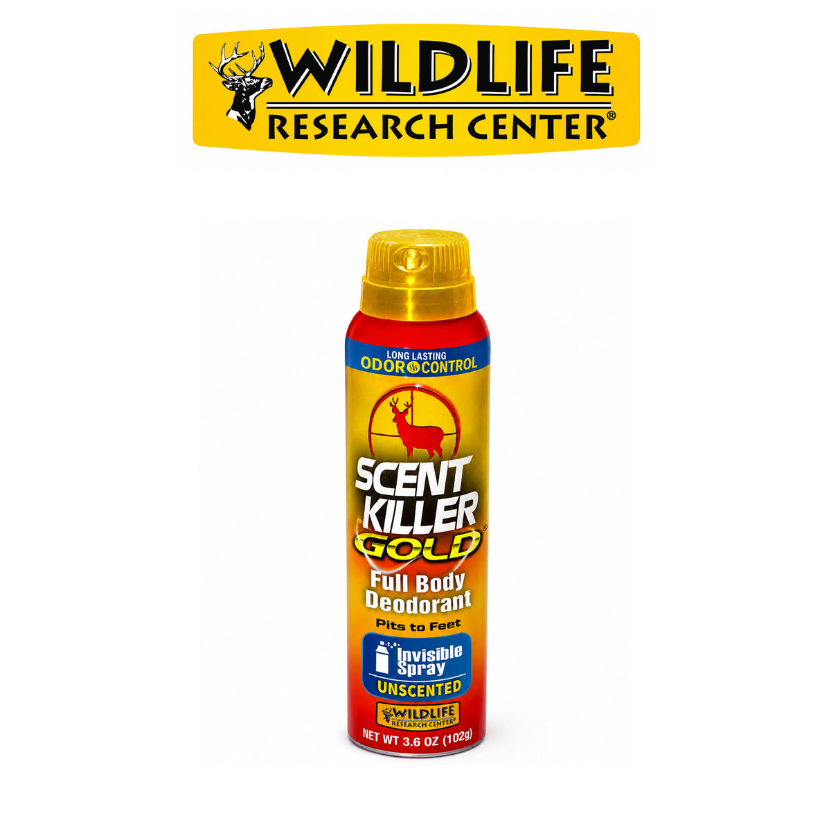 Wildlife Research Scent Killer® Gold® Full Body Deodorant Spray