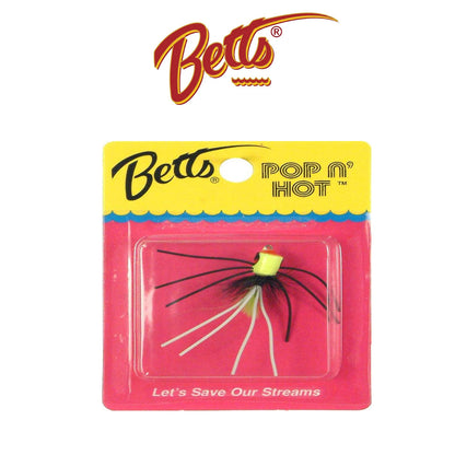 Betts Hot Pop Size 10 Chartreuse Fishing Popper