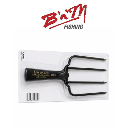 B'n'M Spear Fish 7" 4-Prong Freshwater Fishing Spear