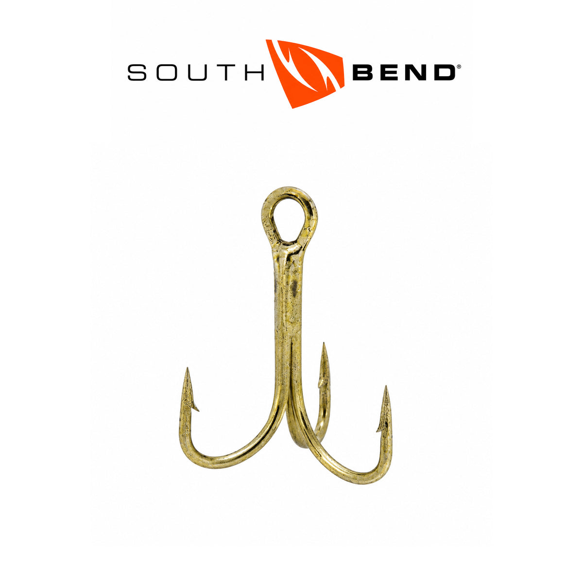 South Bend Bronze Treble Hooks 4/Pack