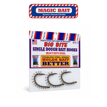 Magic Bait Single Spring Secure Bait Holder Hook