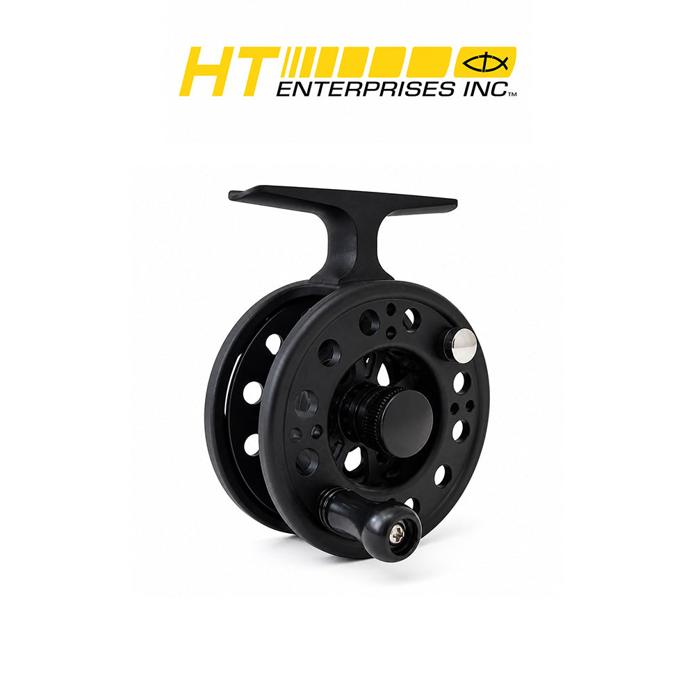 HT Tightline Ice Fly Reel |Right Hand Lightweight Carbon Fiber