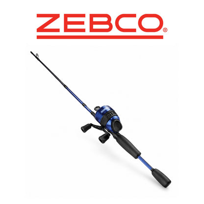 Zebco 33 Custom Z Blue Spincast Rod & Reel Combo&nbsp