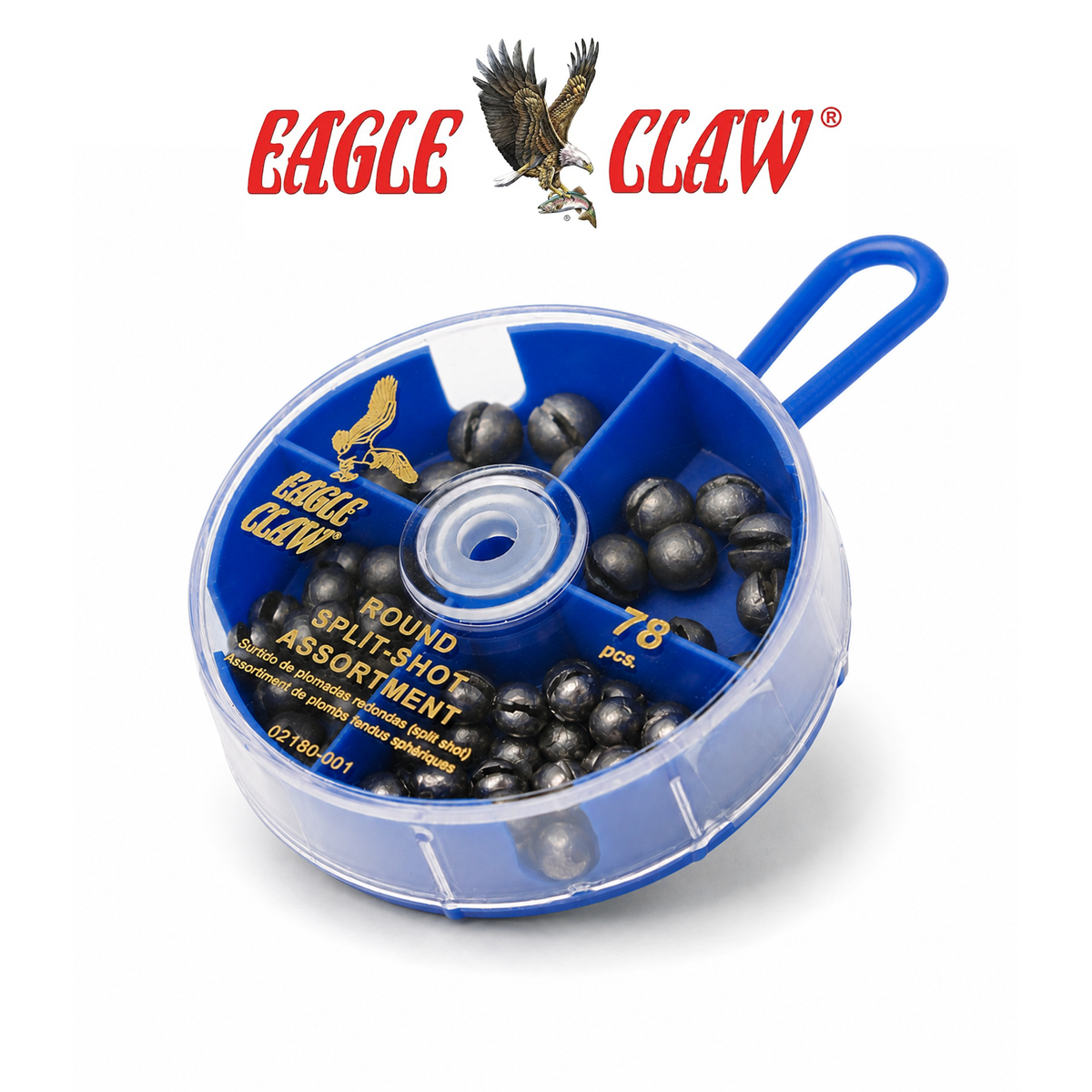 Eagle Claw Round Split-Shot Assortment