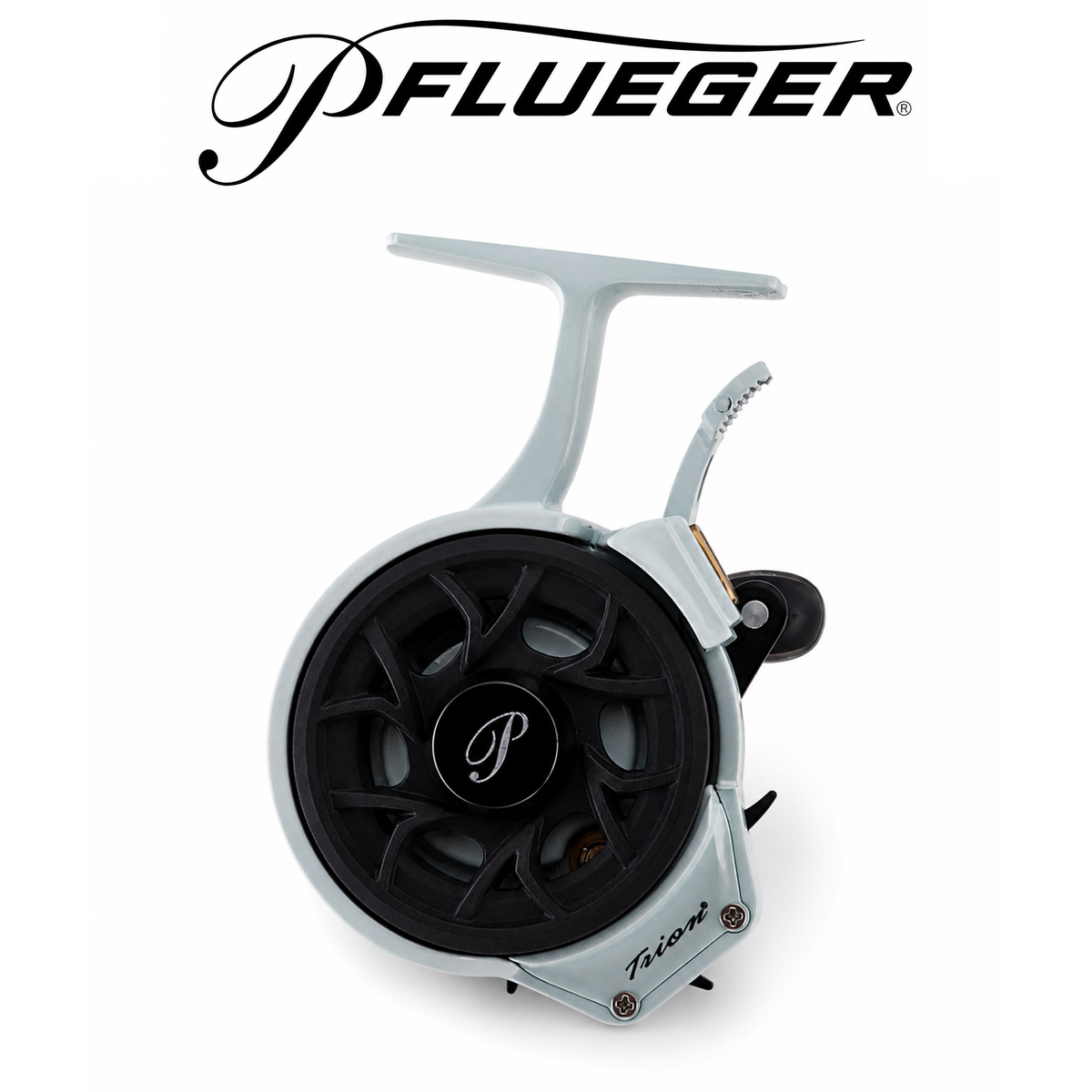 Pflueger Trion Inline Ice Fishing Reel – Smooth Performance & Precision Control