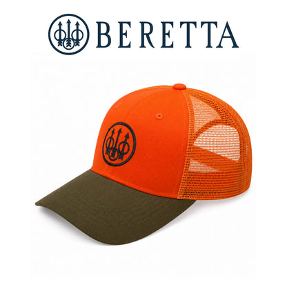 Beretta Blaze Orange Open Stock Mesh Back Cap