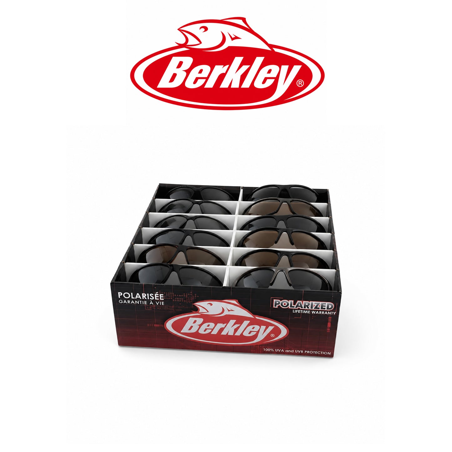 Berkley Polarized Fishing Shades with UV Protection