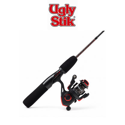 Ugly Stik GX2 Ice Spinning Combo with EVA Handles