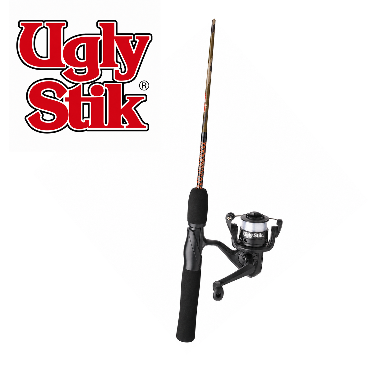 Ugly Stik Dock Runner Camo Spinning Combo