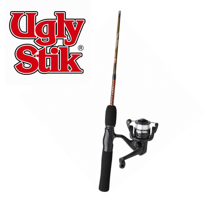 Ugly Stik Dock Runner Camo Spinning Combo