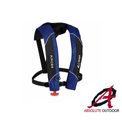 Absolute Outdoor Manual Inflatable Life Jacket