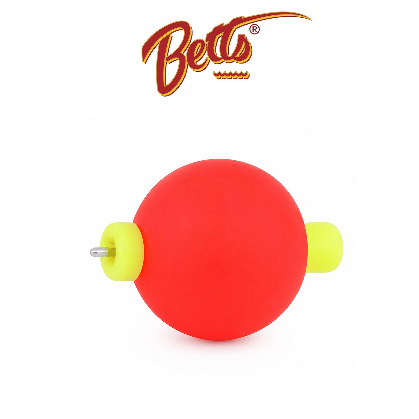 Betts Snap-On Unweighted Round 3" Red Fishing Floats - 25 Pack