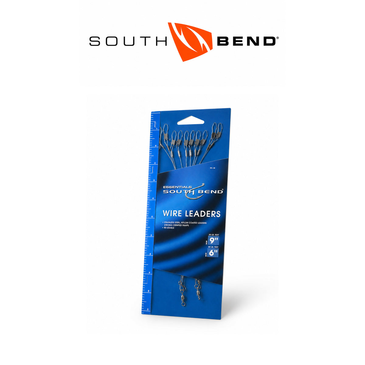 South Bend 10-Pack Assorted Wire Leaders