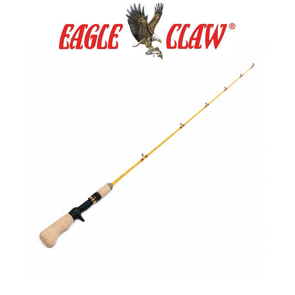 Eagle Claw Featherlight 4'10" Ultra-Light 2-Piece Glass Casting Rod