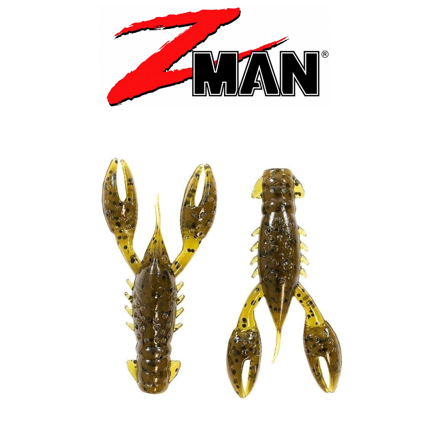 Z-Man TRD CrawZ 6-Pack Crawfish Soft Bait