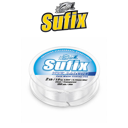 Sufix Ice Magic Fishing Line Neon Orange 603N/O