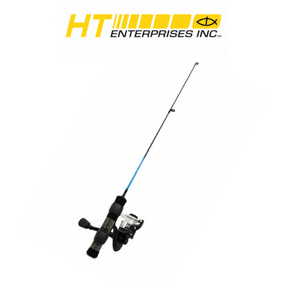 HT Hardwater 24" Ultra-Light Ice Fishing Rod & Reel Combo HWS-24ULSC
