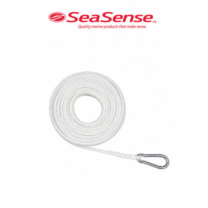 SeaSense Marine Premium Braided Anchor Line with Snap – Heavy-Duty & Secure Anchoring