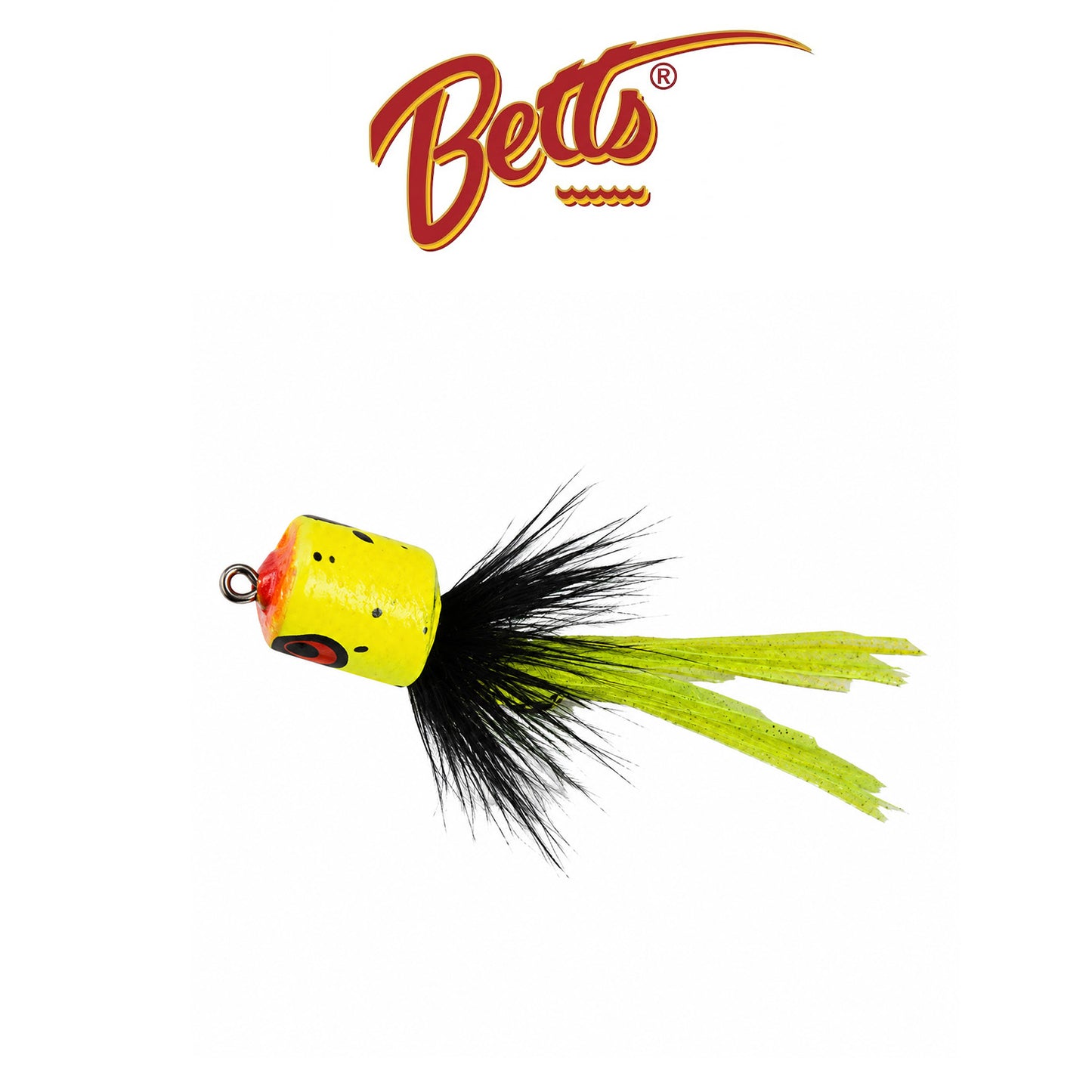 Betts Fat Gnat Size 10 Yellow Fishing Fly