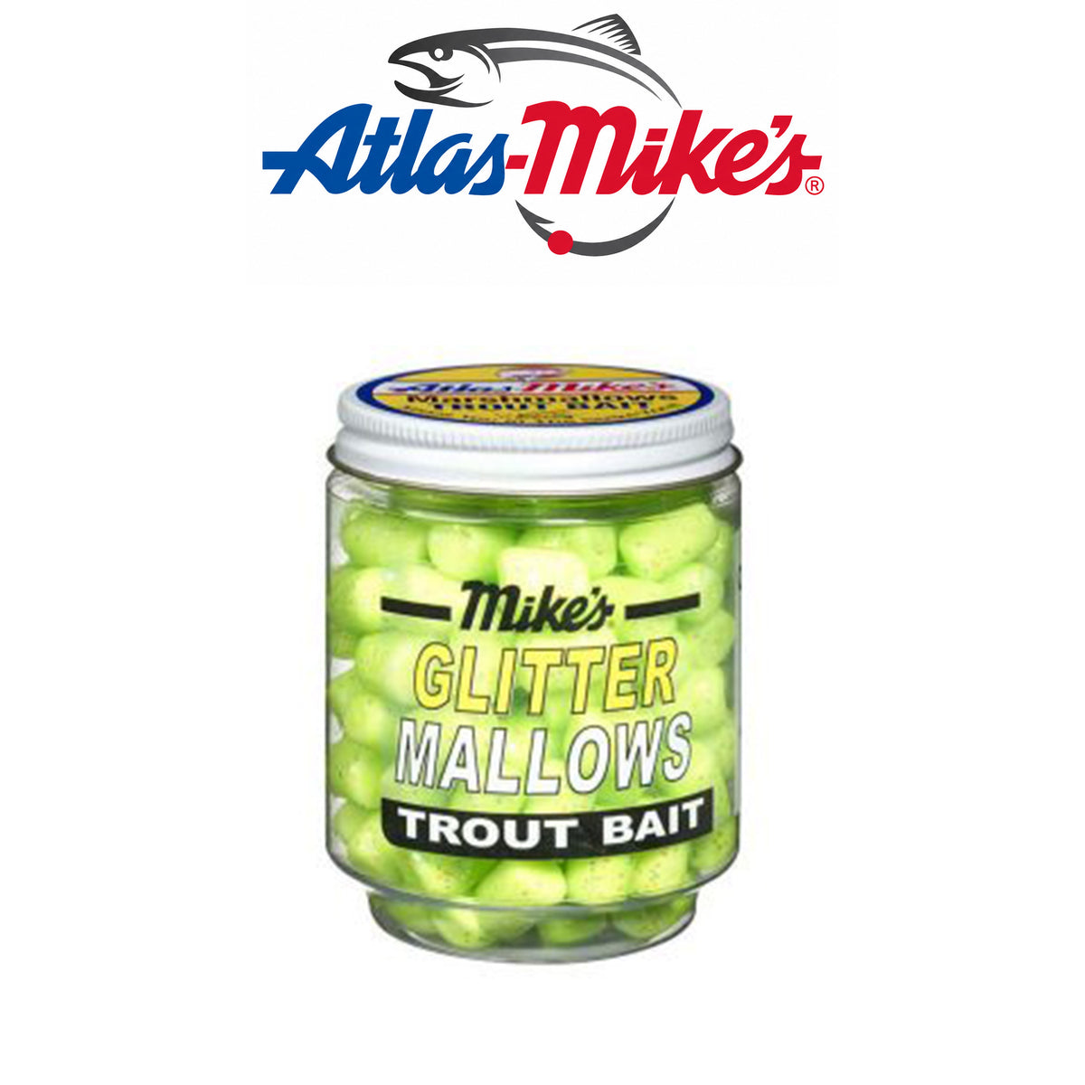 Atlas Mike's Glitter Mallows Sparkling Trout Fishing Bait