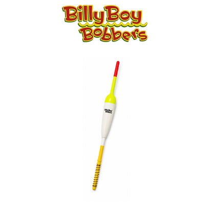 Billy Boy Lighted Balsa Spring Pencil Float 0.38" White - 2 Pack