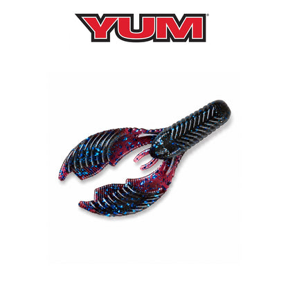 YUM Craw Chunk 2.75" Soft Plastic Craw Bait – Blue Fleck