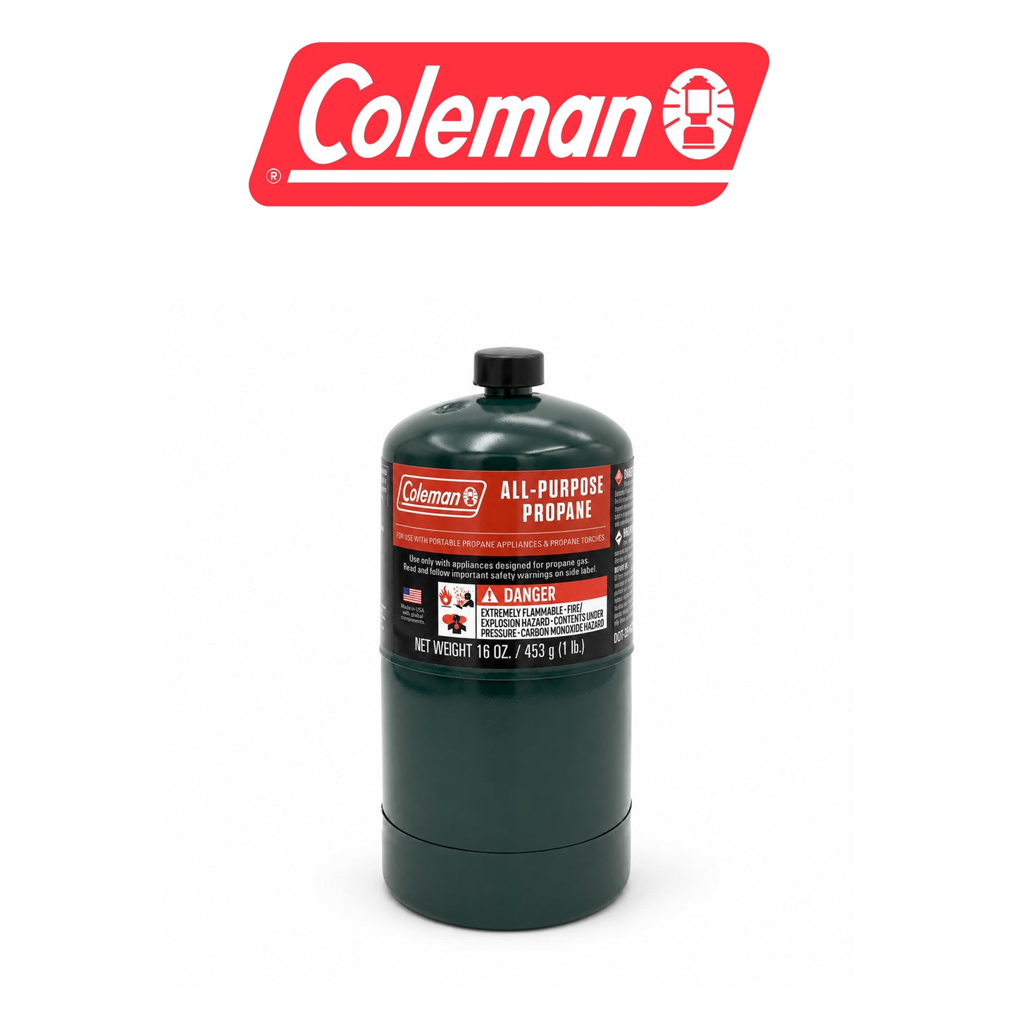Coleman 16.4 oz Disposable Propane Fuel Bottle