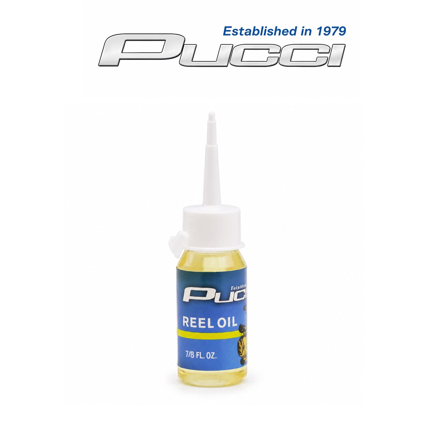 Pucci Reel Oil 7/8 oz Fishing Reel Lubricant