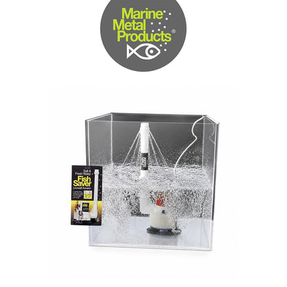 Marine Metal Fish Saver Portable Livewell Aerator for Bait &amp; Fish
