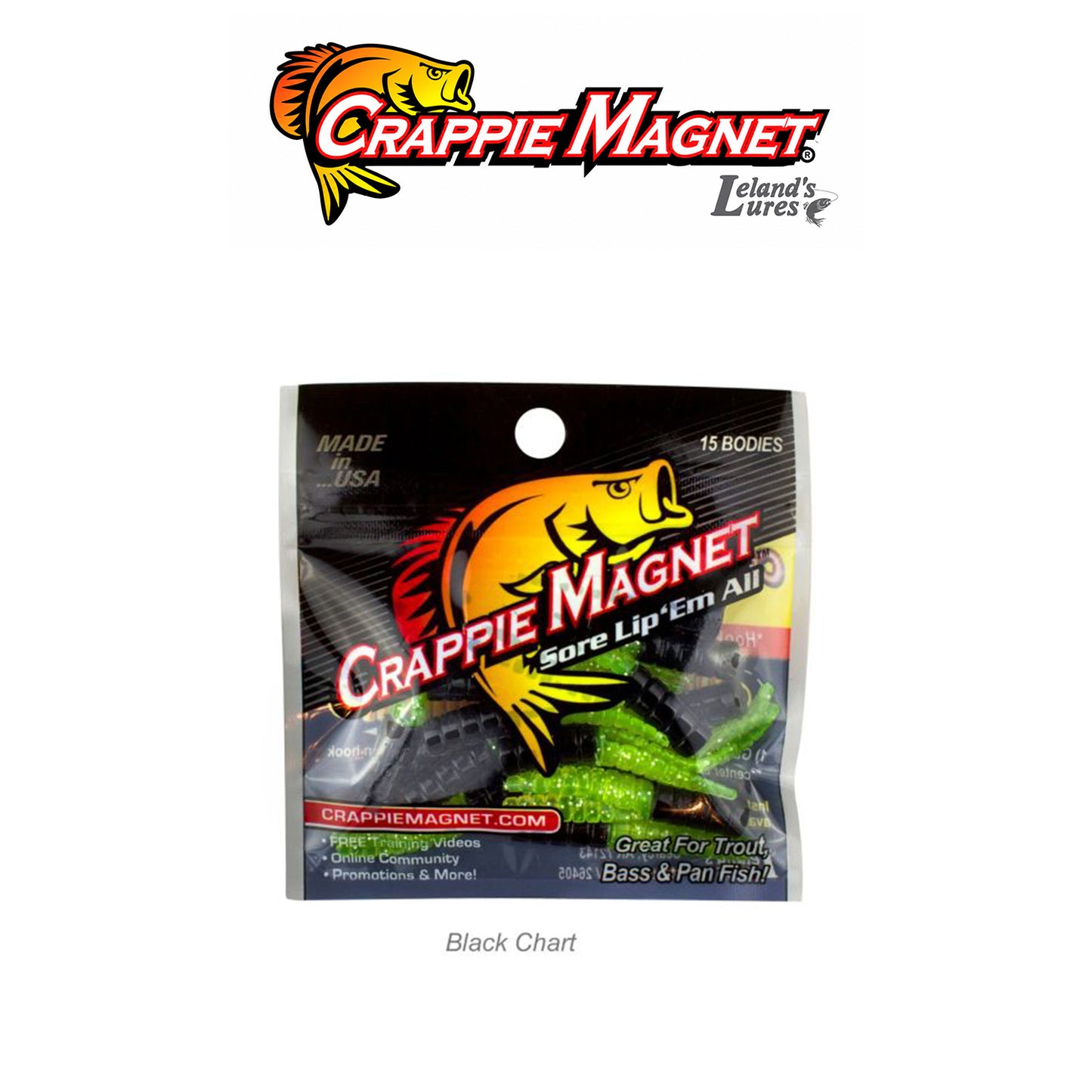 Crappie Magnet 15 Piece Body Packs