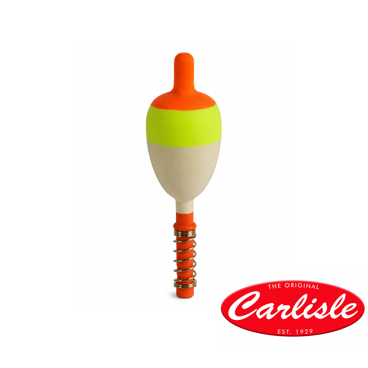 Carlisle Spring Float with Hooks & Sinker 3/4" Original 2-Pack