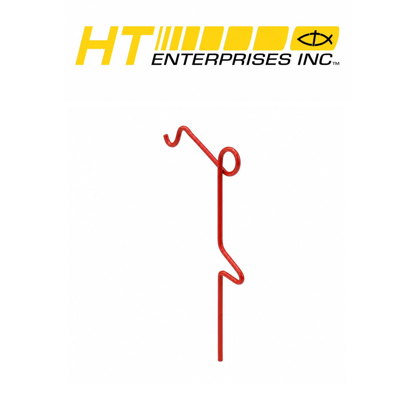 HT 30" Red Heavy Duty Bank Rod Holder
