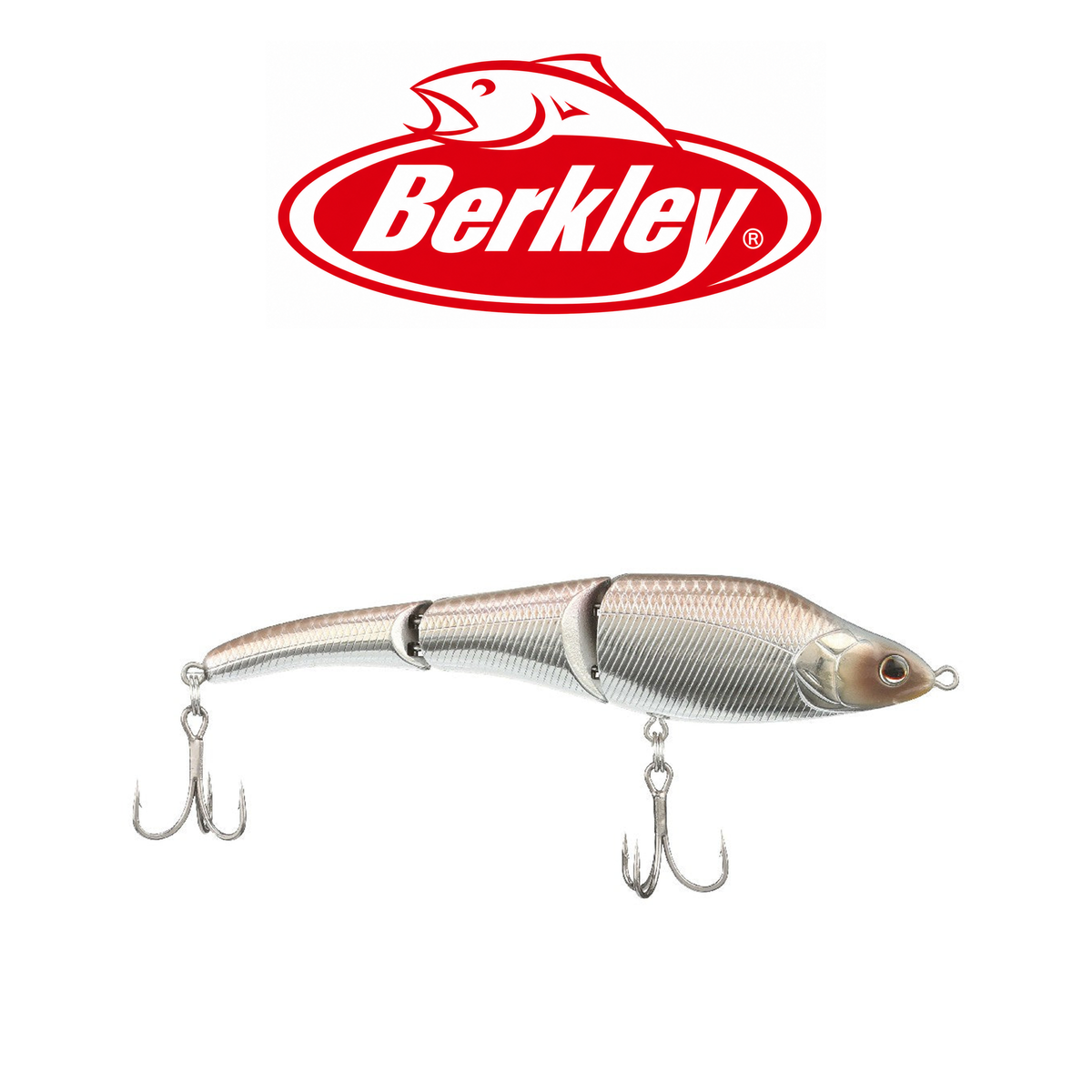 Berkley Magic Swimmer® 4.4" Premium Freshwater Swimbait – 5/8 oz Realistic Multi-Joint Action