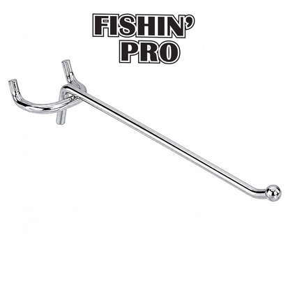Fishin' Pro Peg Board Hooks – 20 Piece Pack
