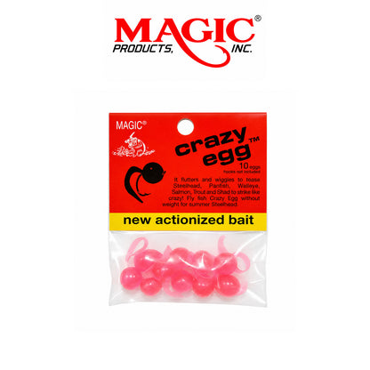 Magic Products Crazy Egg Glow Fishing Bait