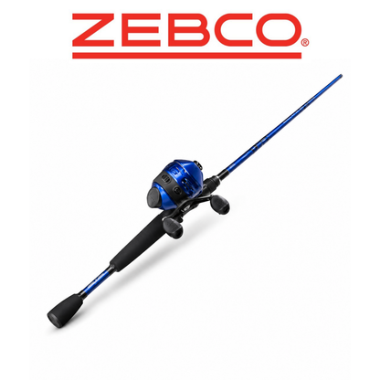 Zebco 33 Micro Custom 5' Ultra-Light 2-Piece Spincast Combo with 4 lb Line