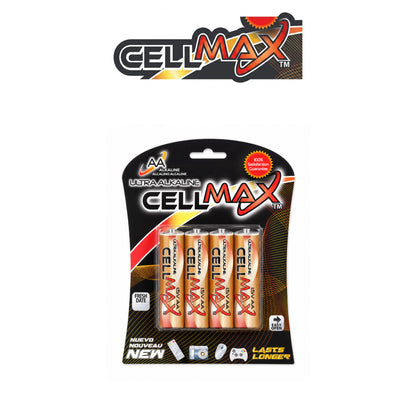 Cellmax AA Alkaline Batteries  Carded