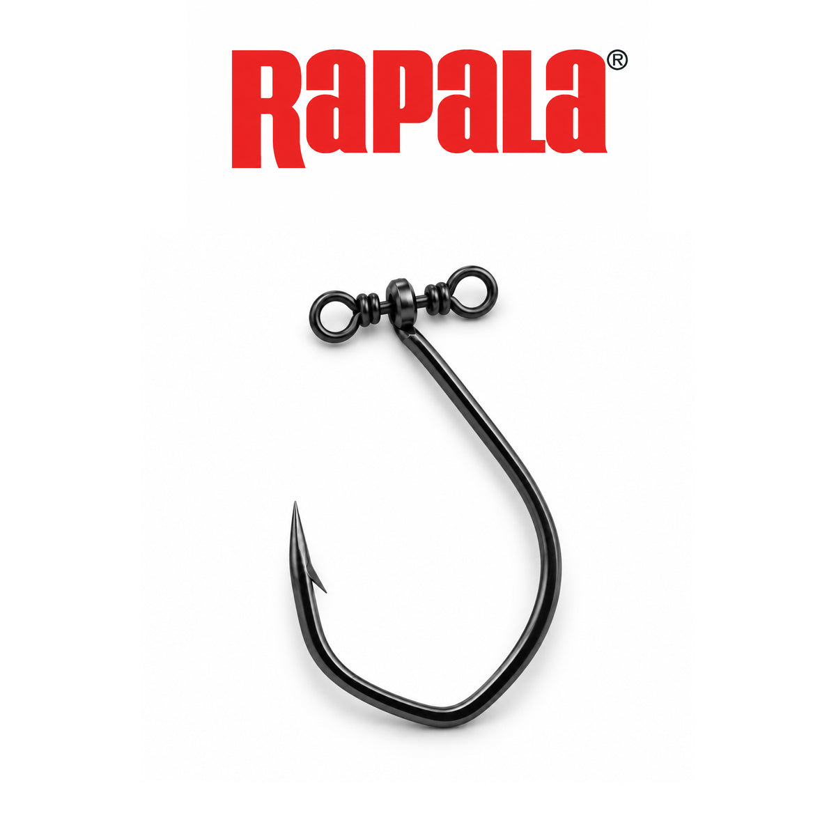 Rapala Spinshot Premium Drop Shot Hook Size 4 – Black Nickel