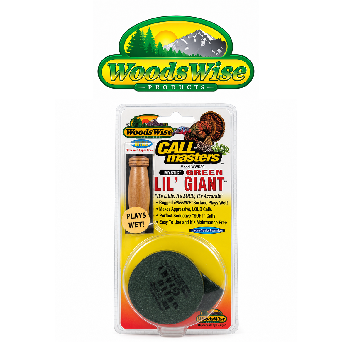 Woods Wise Mystic Mean Green Game Call – Realistic Sound &amp; Easy Calling