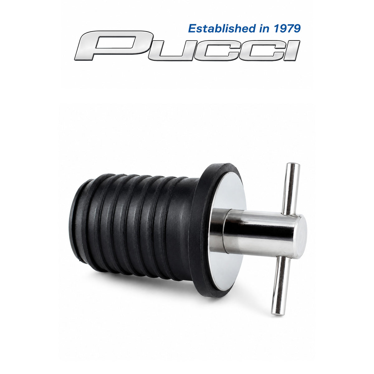 Pucci 1" Turn Handle Drain Plug