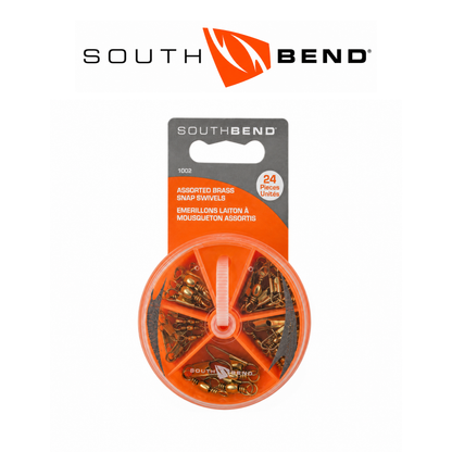 South Bend Premium Assorted Fishing Swivels – Versatile Multi-Purpose Tackle Selection