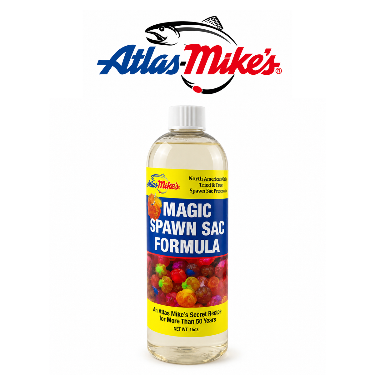 Atlas Magic Spawn Sac Formula - Natural Fishing Bait Treatment