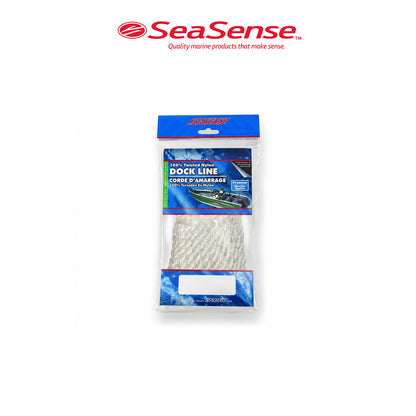 Seasense White Twisted Marine Dock Line