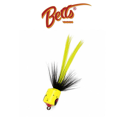 Betts Fat Gnat Size 12 Yellow Fishing Fly