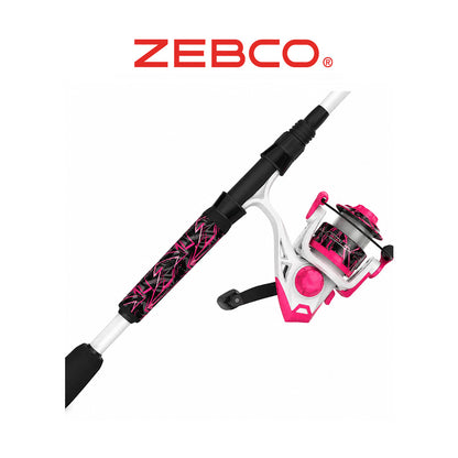 Zebco Custom Z Strike King Spinning Combo – 6'6" 2-Piece Medium Rod