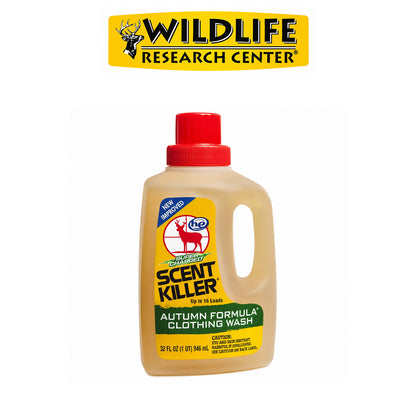 Wildlife Research S.K. Autumn Formula Liquid Clothing Wash 32 fl oz – Long-Lasting Hunting Scent Control